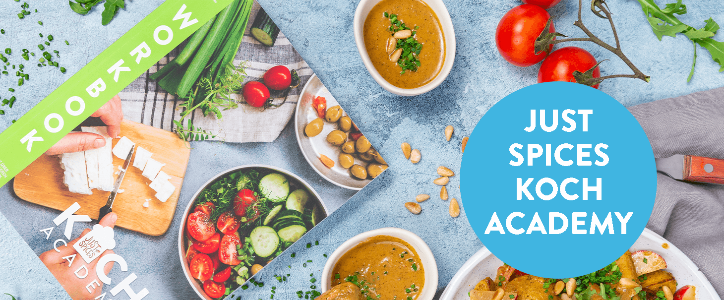Koch Academy kochen lernen mit Just Spices