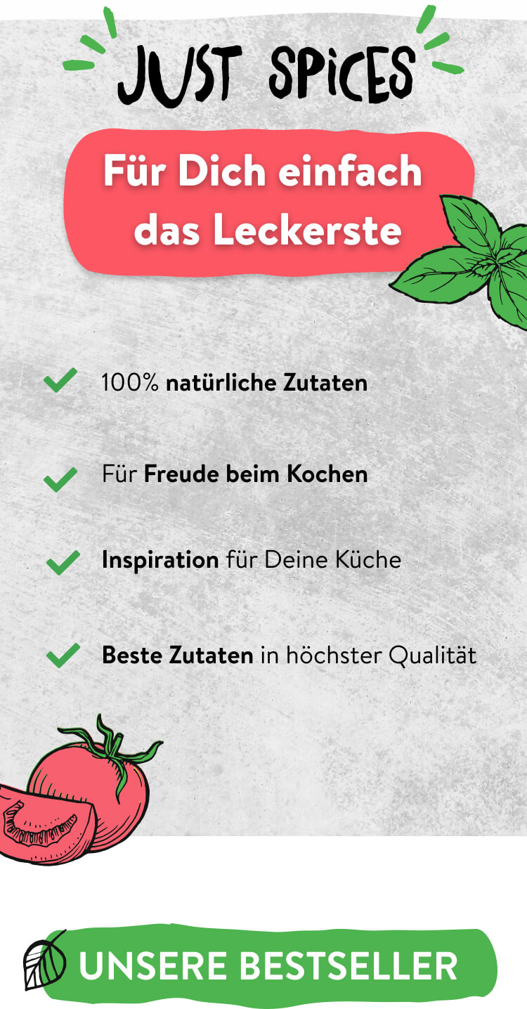 Vorteile Just Spices