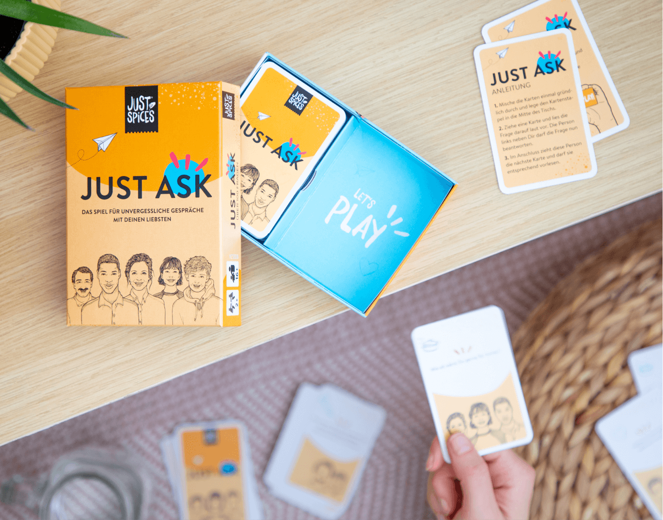 Fragespiel + Avocado Topping