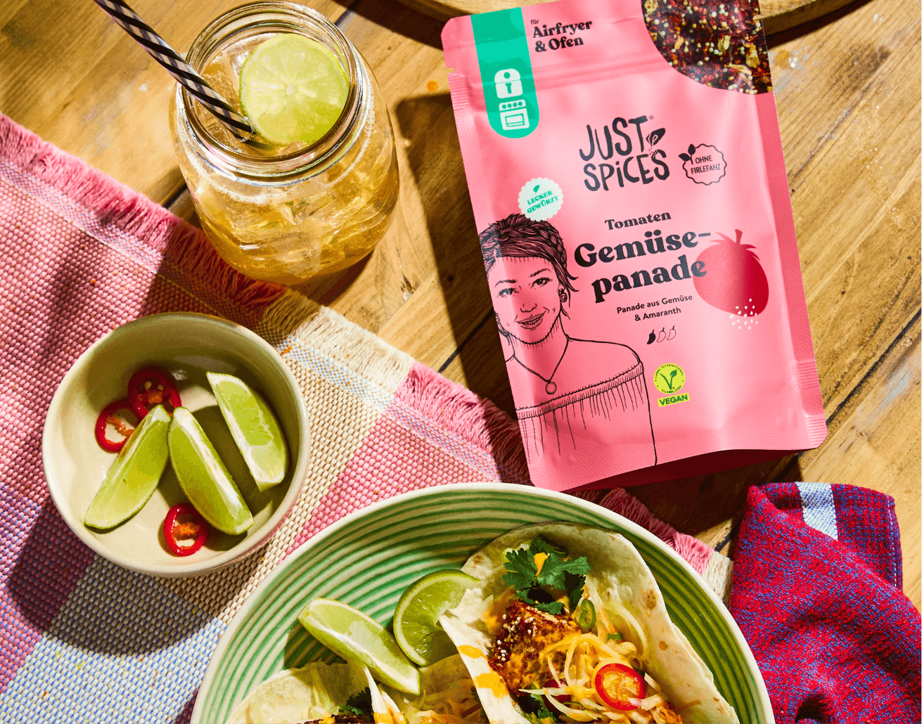 Gemüsepanade Tomate