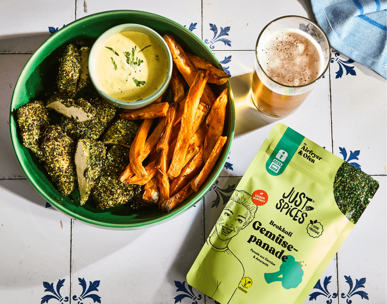 Gemüsepanade Brokkoli