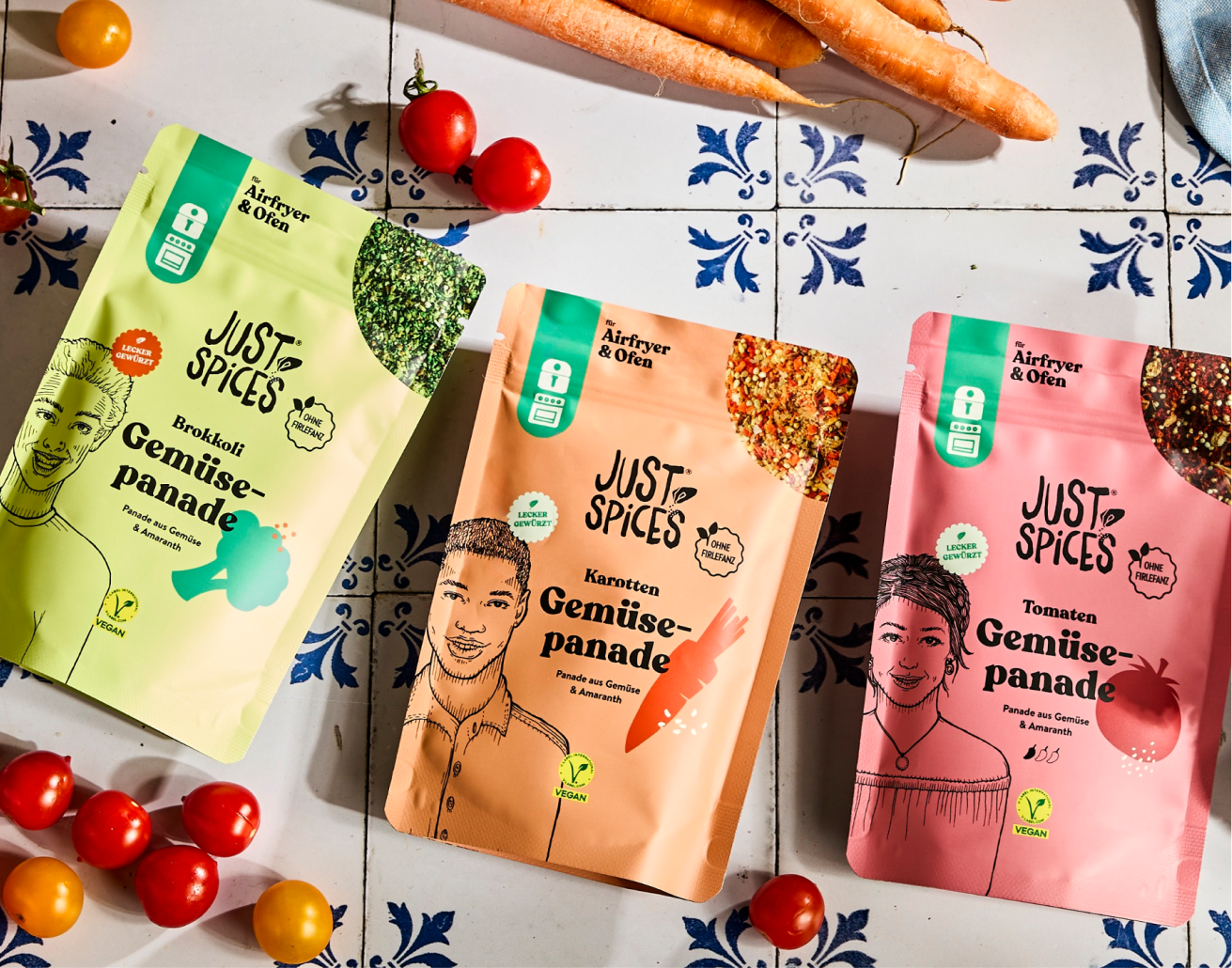 Gemüsepanade 3er Set