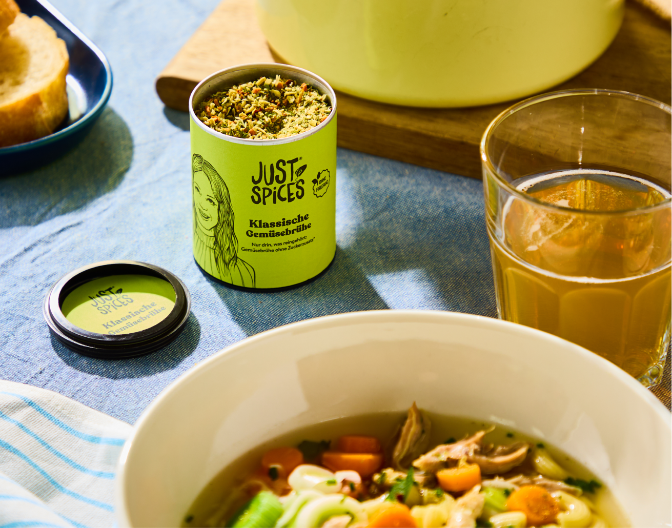 Klassische Gemüsebrühe