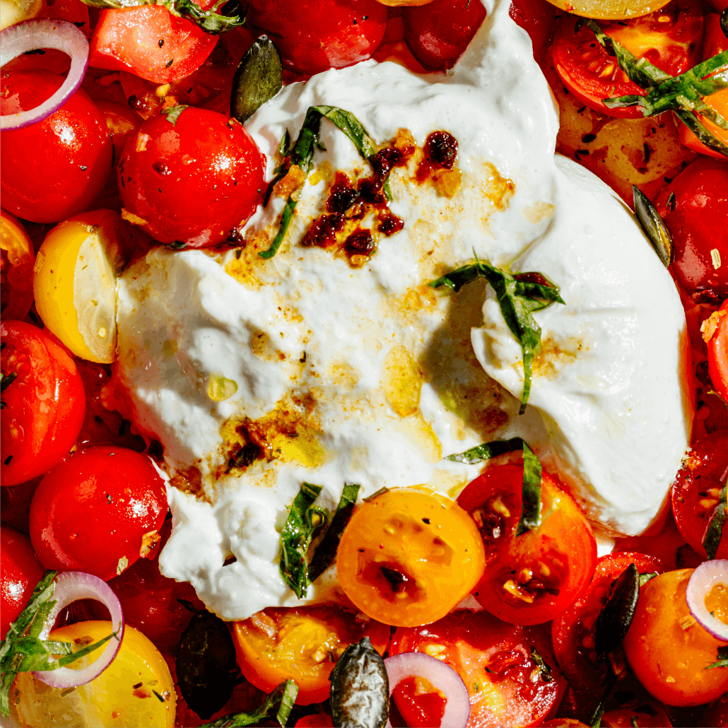 Tomate Mozzarella Topping
