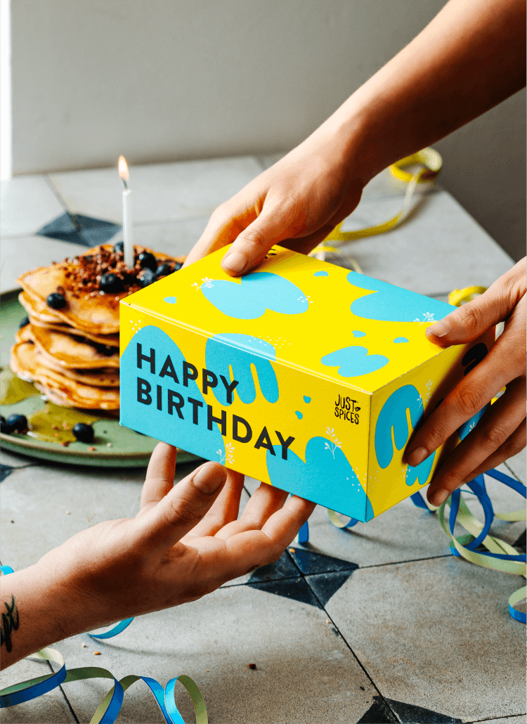 Geburtstags Gewürzbox