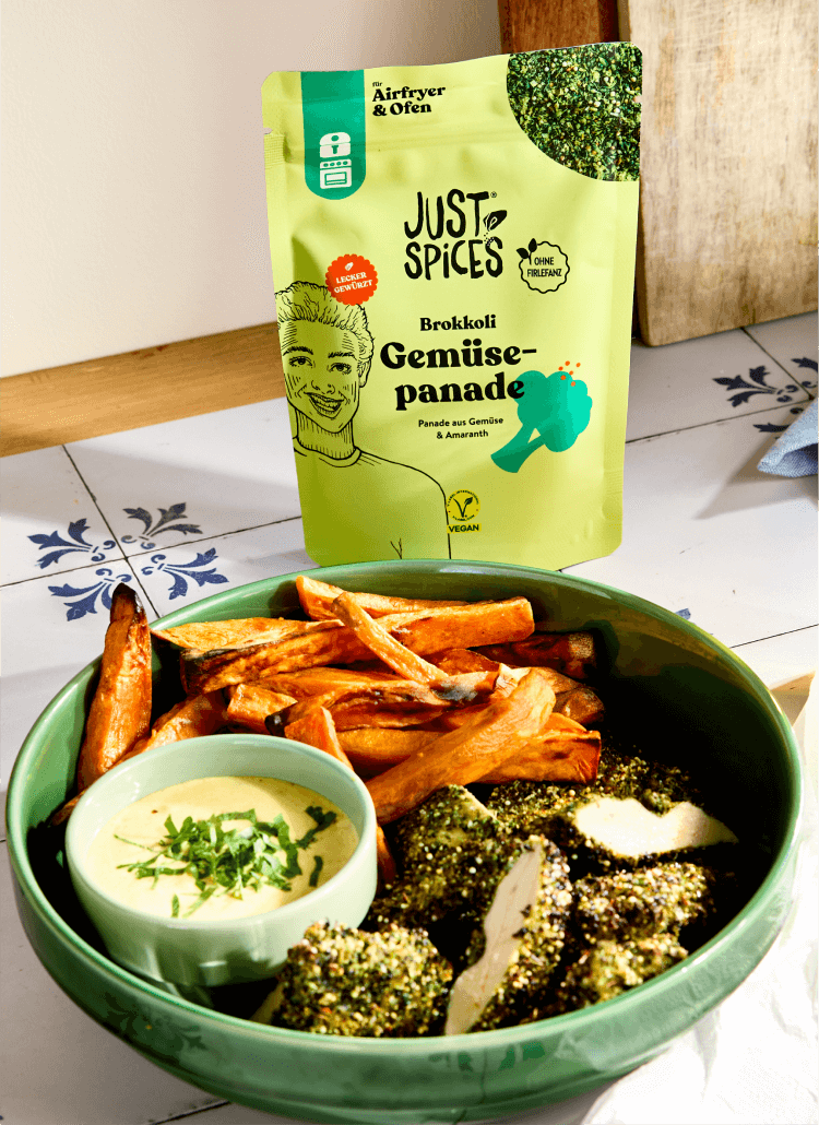 Gemüsepanade Brokkoli