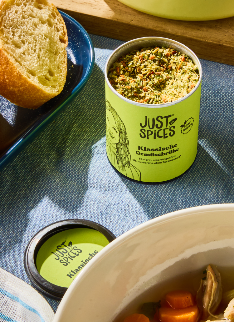 Klassische Gemüsebrühe