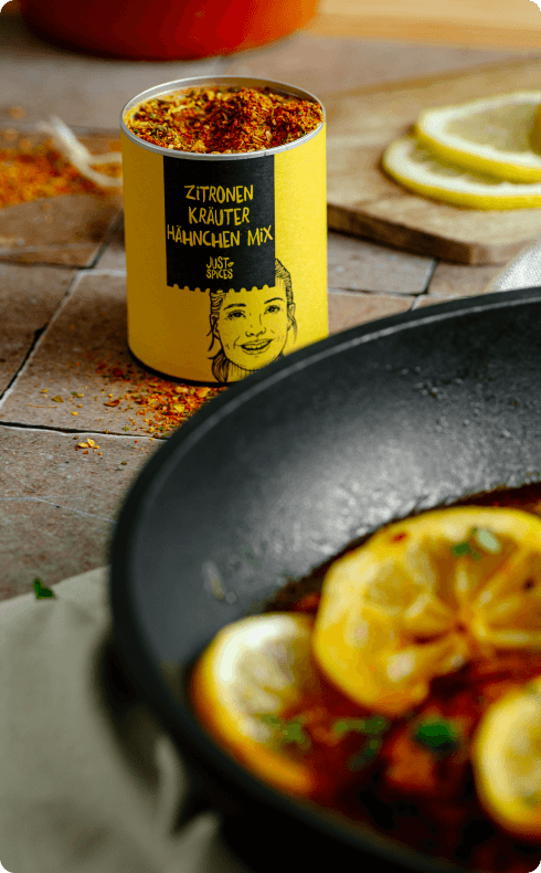 Zitronen Kräuter Hähnchen Mix | Zitronenhähnchen würzen | JUST SPICES ...