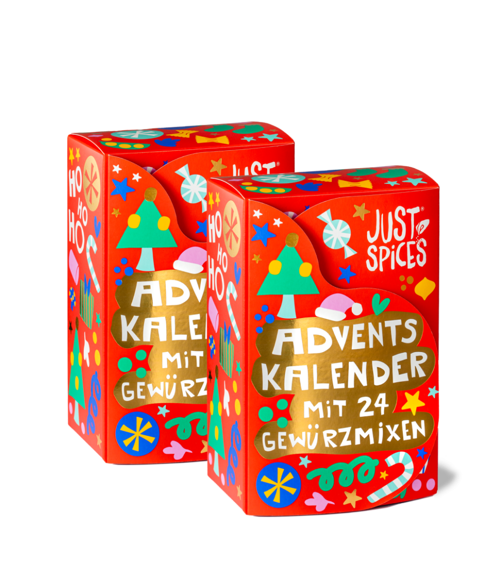 2 Kleine Gewürz Adventskalender im Set