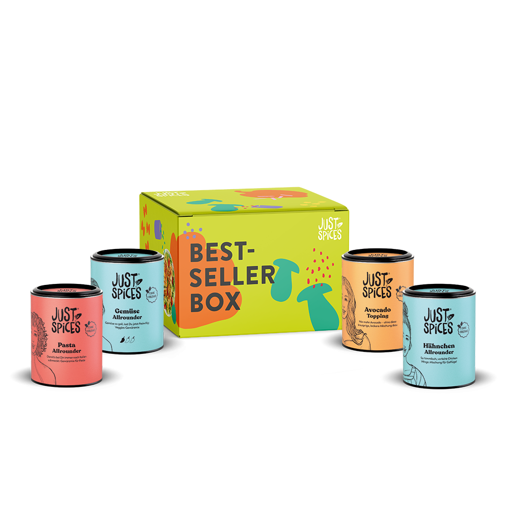 Bestseller Gewürzbox (4er)