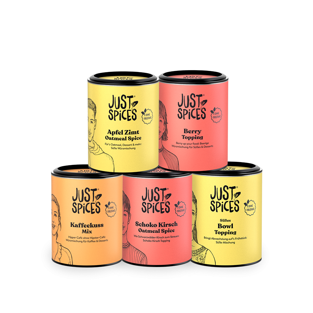 Süßes Gewürzset ohne Zusatz von Zucker*