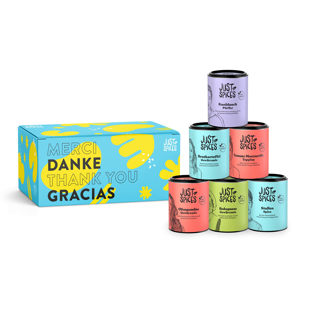 Danke Gewürzbox (6er)