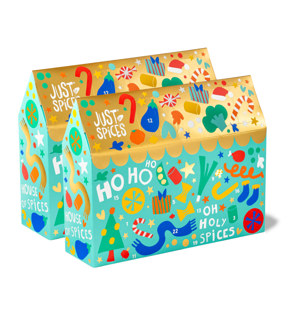 2 Gewürz Adventskalender im Set