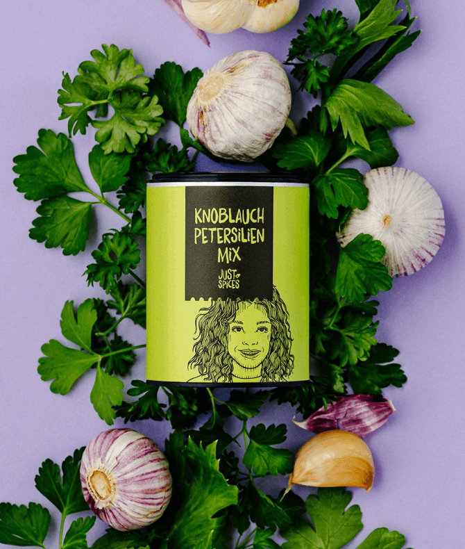 Knoblauch Petersilien Mix| Gewürzmix für Fleisch, Fisch, Gemüse &amp; mehr ...