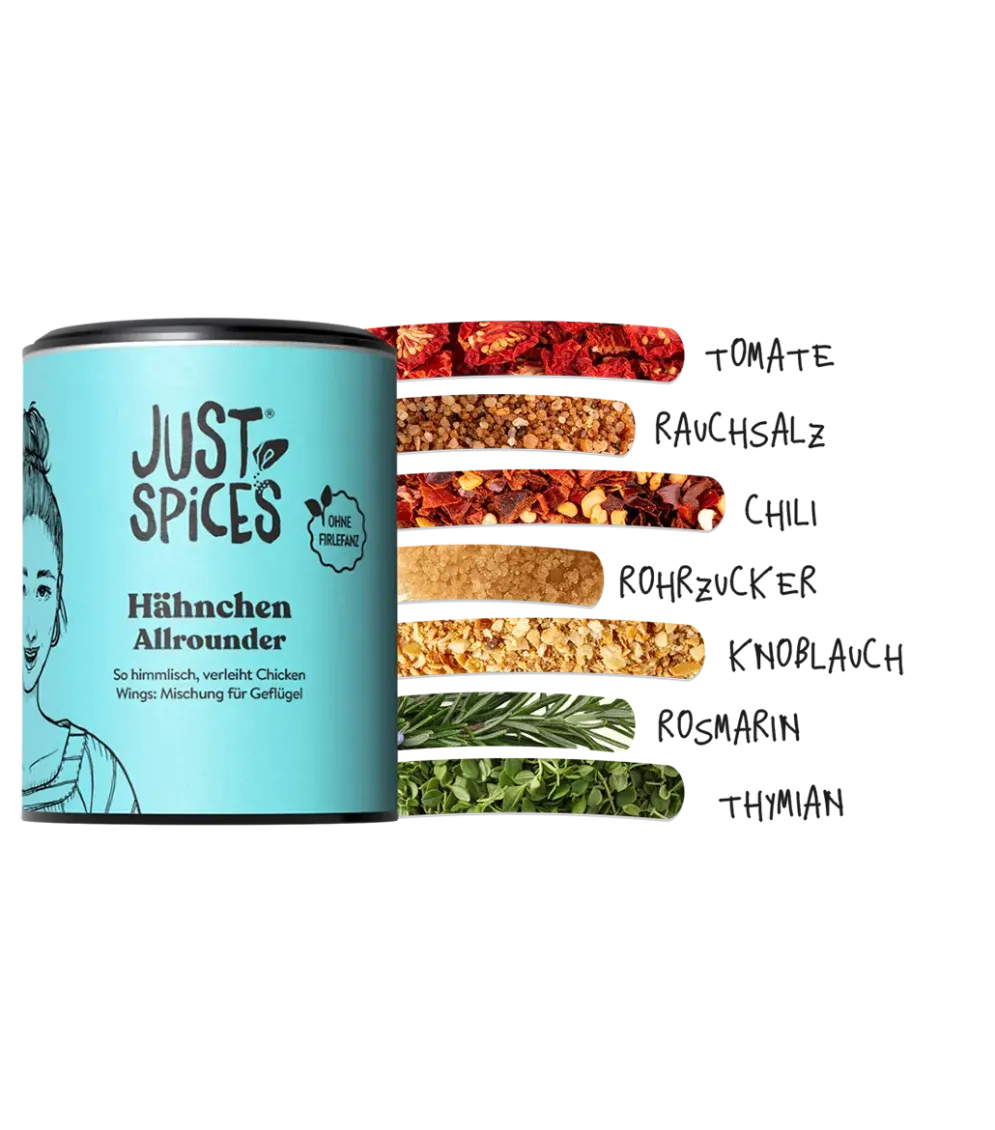 Just Spices - Hähnchen Allrounder -  Hähnchen Allrounder Zusammensetzung