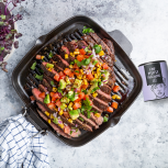 Just Spices - Fünf Pfeffer Mischung -  Steak mit Salsa, pfeffer mischung
