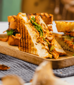 Just Spices - Burger Allrounder -  Pulled Mushroom Sandwich