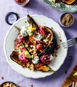 Just Spices - Knoblauchpfeffer -  Gebackener Auberginen Salat