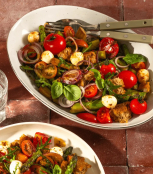 Just Spices - Tomate Mozzarella Topping -  Tomate Mozzarella Gewürz mit Mozzarella Tomaten Salat