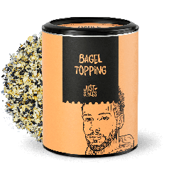Bagel Topping Gewürzmischung für selbstgemachte Bagels JUST SPICES®