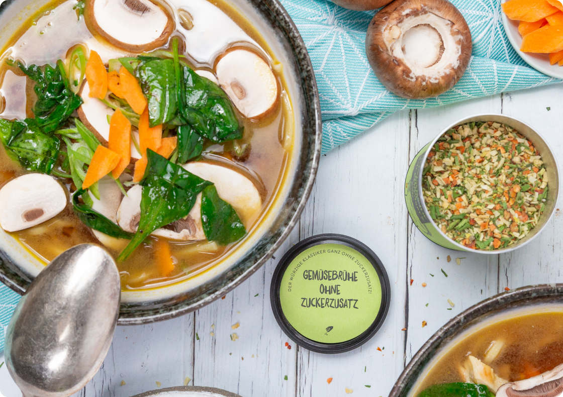 Klassische Gemüsebrühe