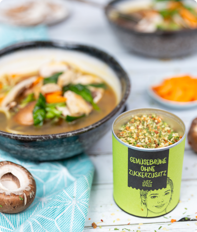 Klassische Gemüsebrühe