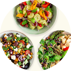 Mediterranes Salat Topping