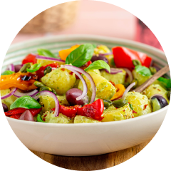 Mediterranes Salat Topping