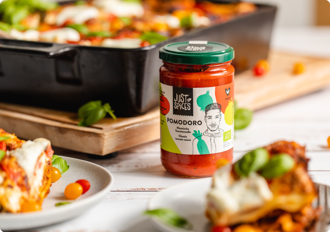 Pomodoro: Klassische Bio-Tomatensoße (4er)