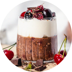 Schoko Kirsch Oatmeal Spice