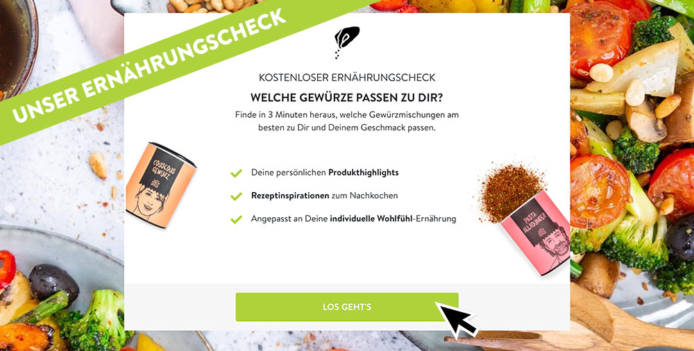 Ernährungscheck