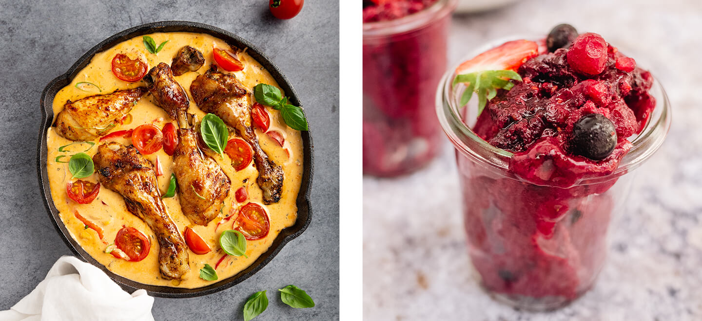 Saisonale Rezepte August