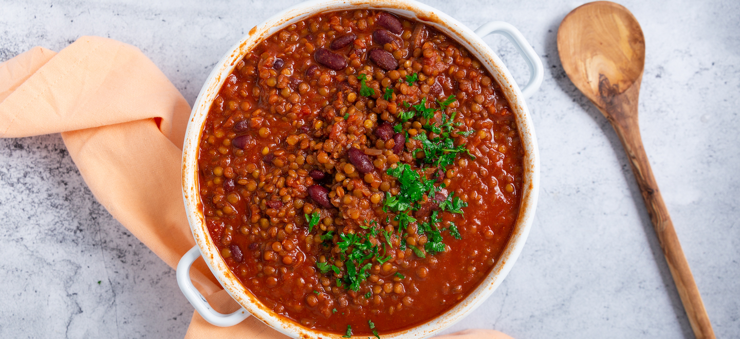 Schnelles veganes Chili