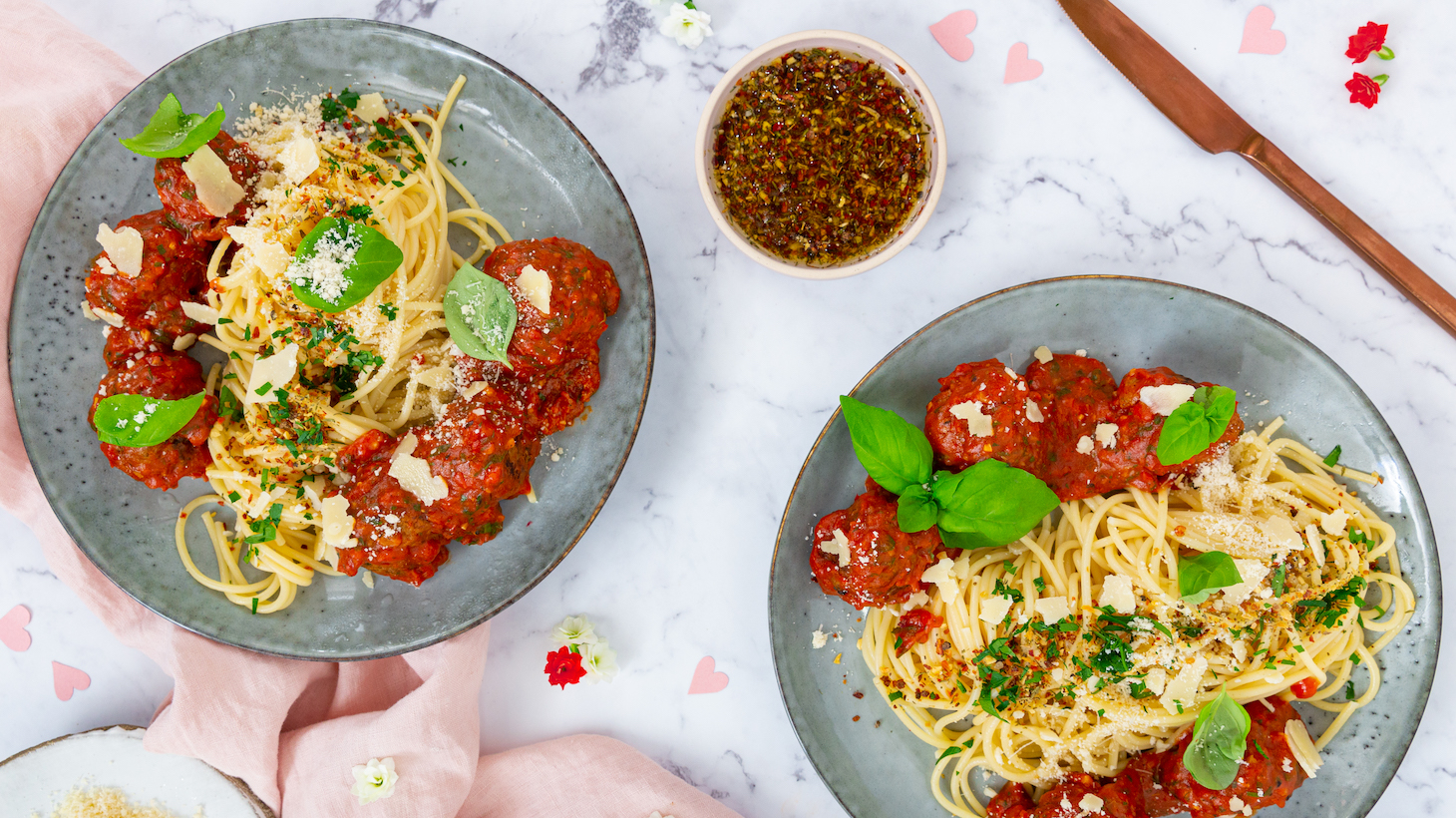 Valentinstag zu Hause: 3 Dinner-Menü Ideen