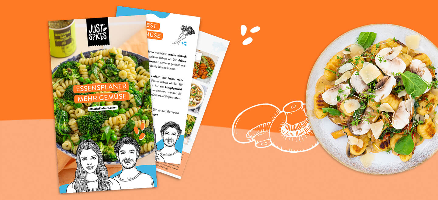 Machs einfach lecker: Mehr Obst und Gemüse essen