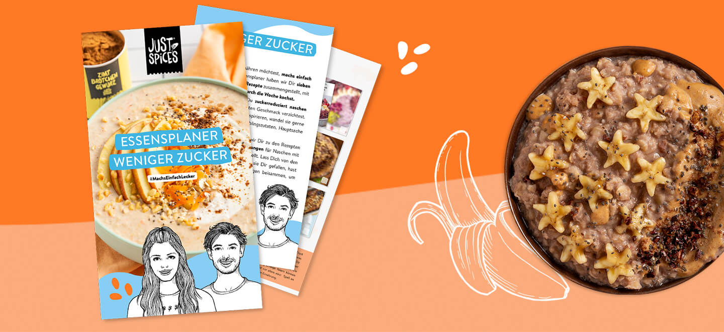 Machs einfach lecker: Weniger Zucker essen