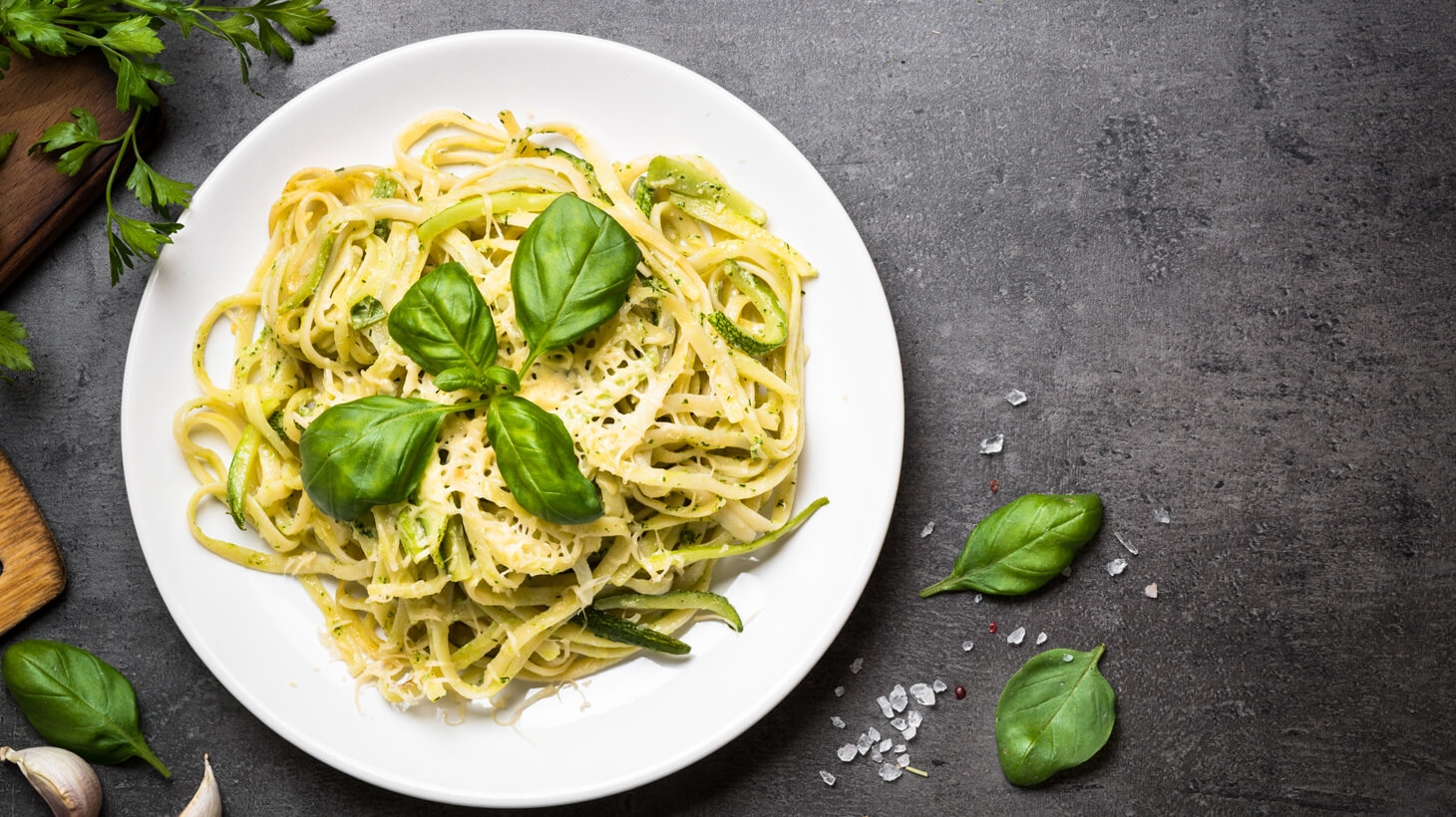 spaghetti mit parmesan