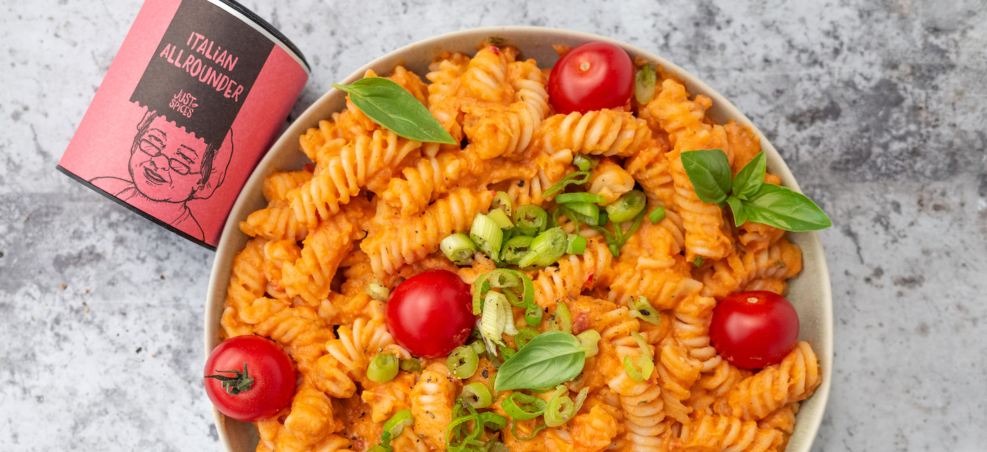 Cremige Tomatenpasta