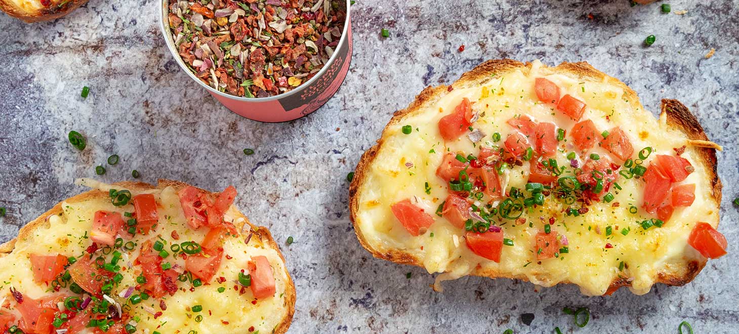 Flammkuchenspezialität Stulle Ofen