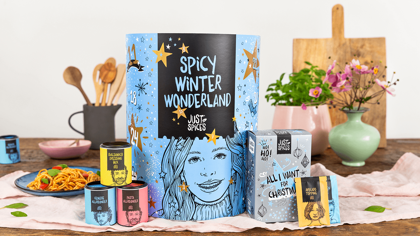 Der Just Spices Adventskalender 2020 - Dein Allrounder für’s ganze Jahr