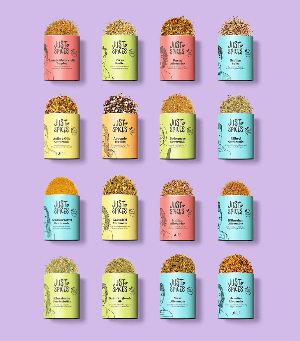 Just Spices - Bestseller Gewürzbox (16er)