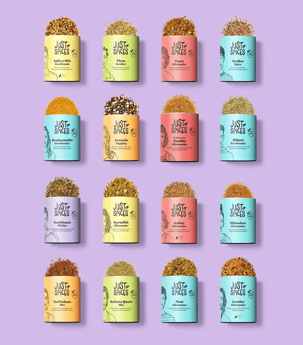 Just Spices - Bestseller Gewürzbox (16er)