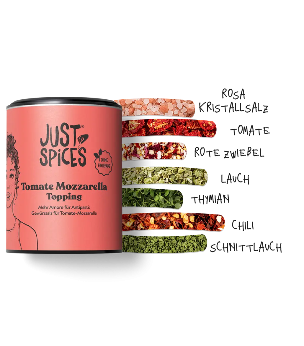 Just Spices - Tomate Mozzarella Topping