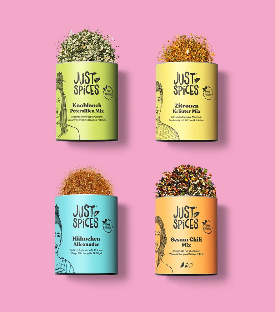 Just Spices - Blumen Gewürzbox