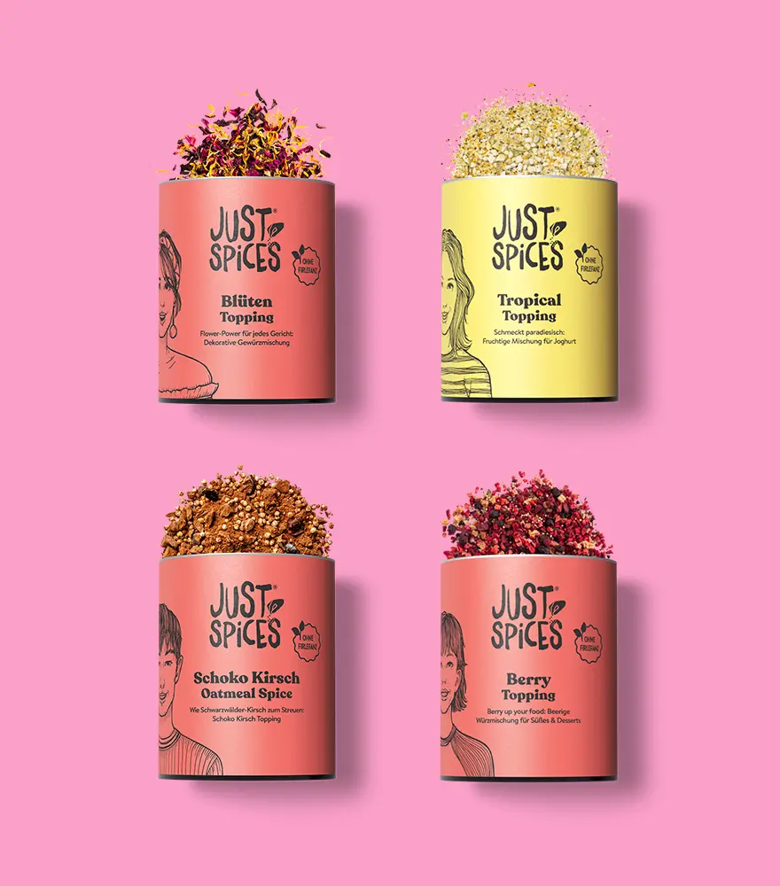 Just Spices - Eis & Joghurt Topping Gewürzset 