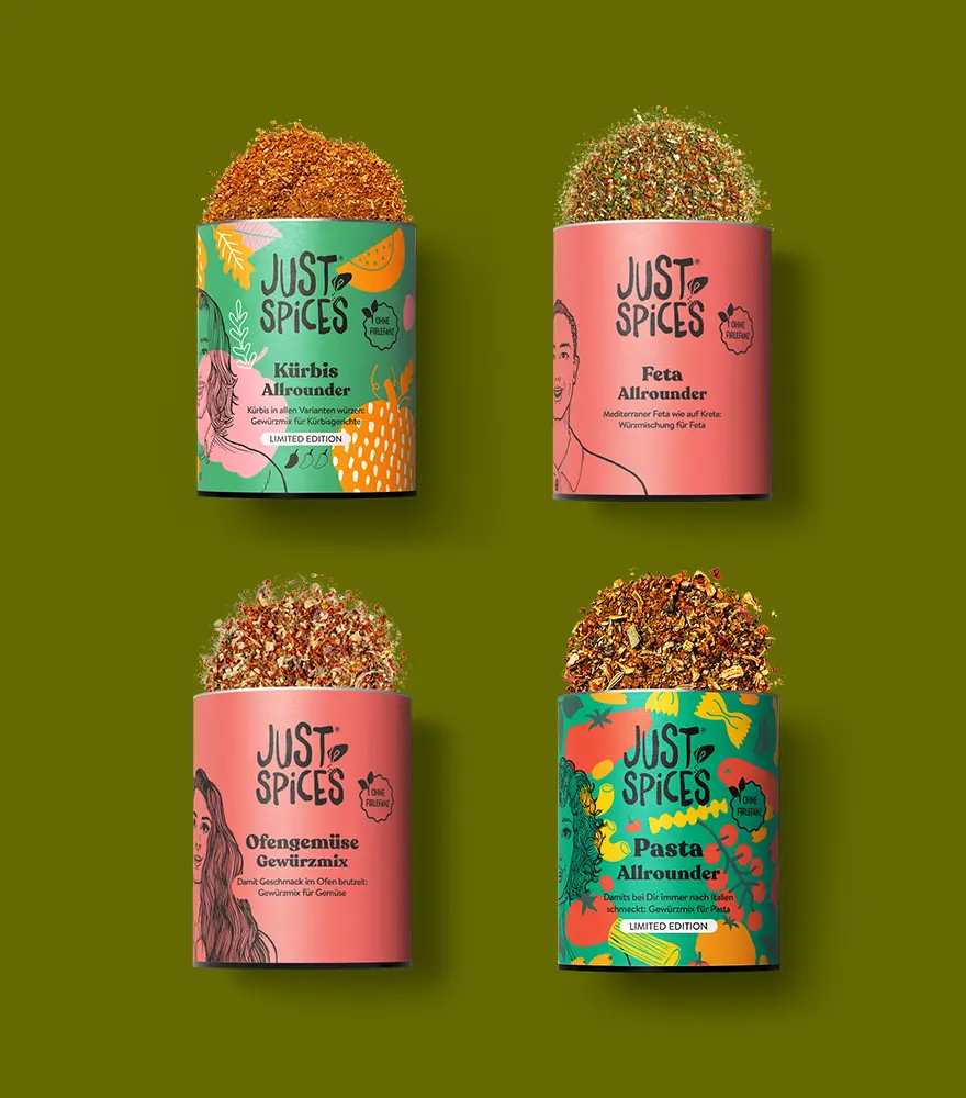 Just Spices - Kürbis Gewürzset