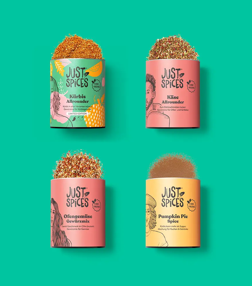 Just Spices - Kürbis Gewürzset