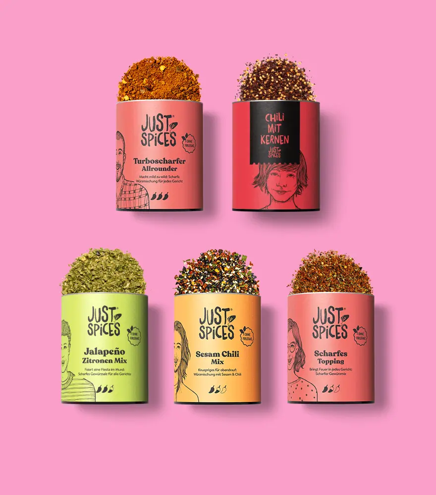Just Spices - Scharfmacher Gewürzset