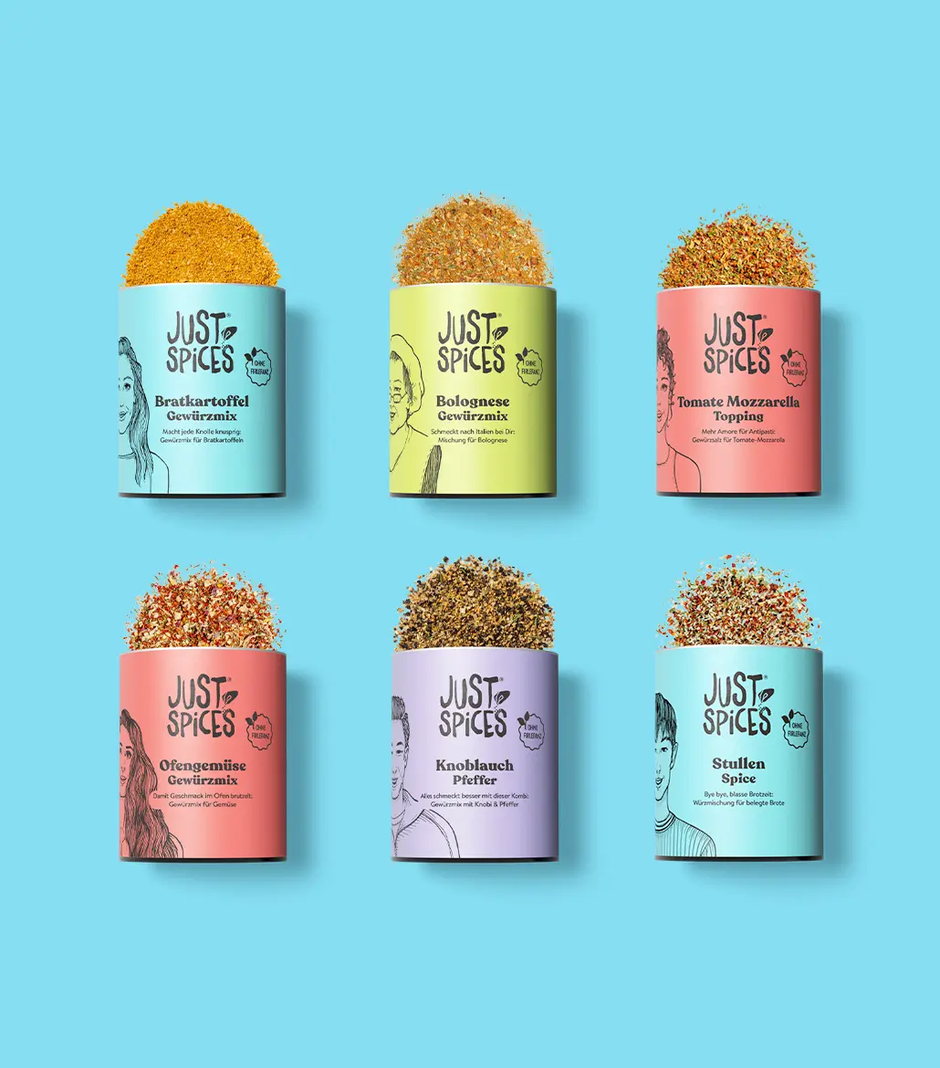 Just Spices - Danke Gewürzbox (6er)