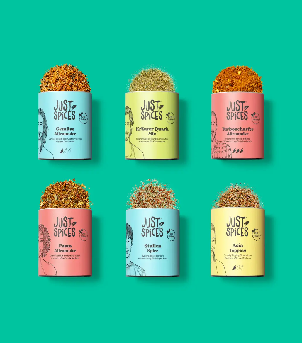 Just Spices - Hochzeits Gewürzbox 